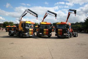 TRAD Scaffolding Scania Trucks