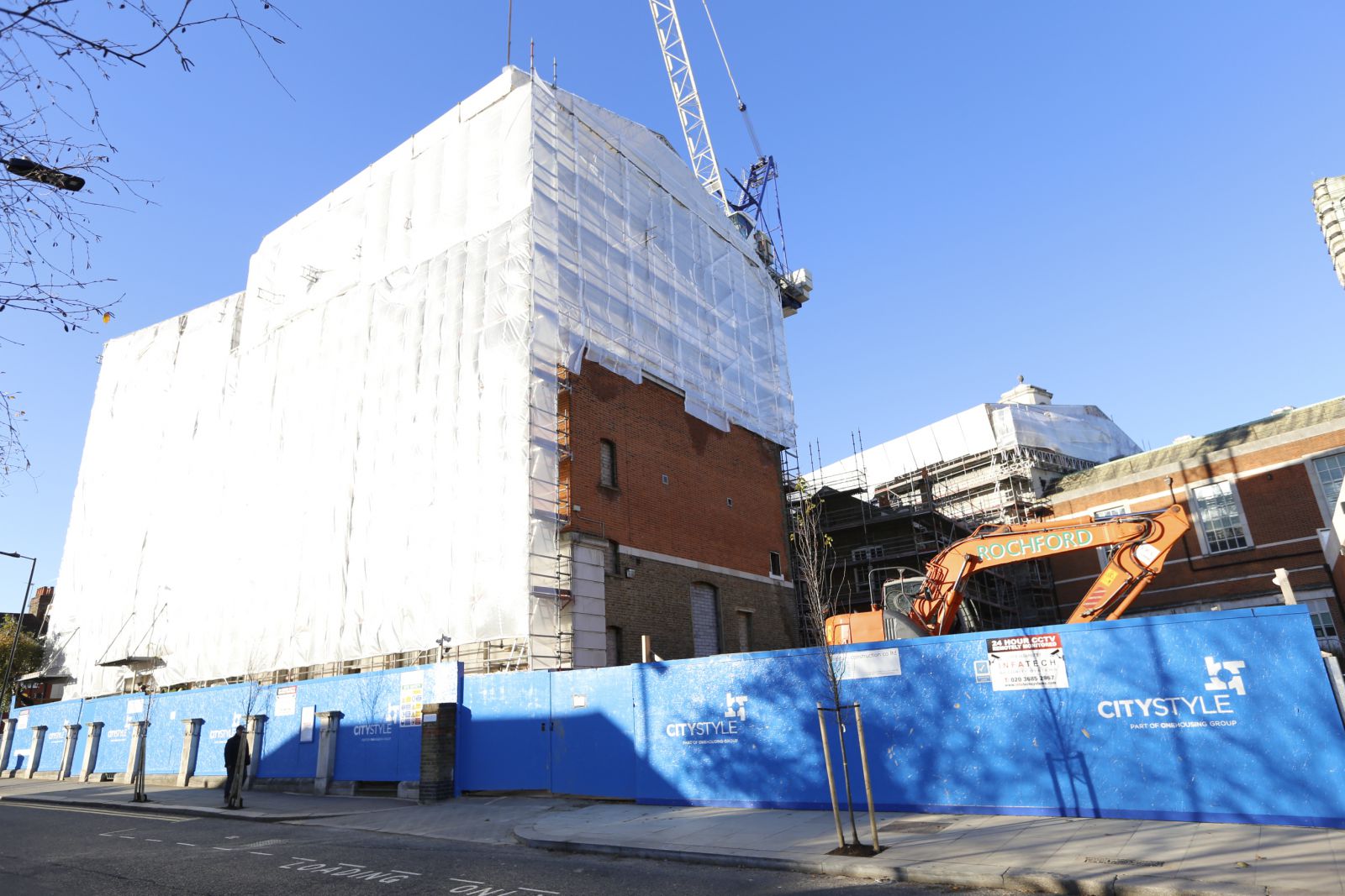 TRAD Scaffolding Acton Town Hall London