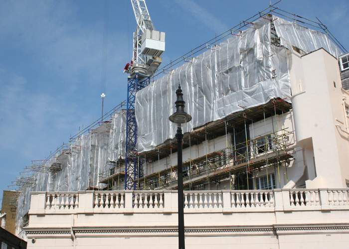 TRAD Scaffolding London Grovesnor Crescent