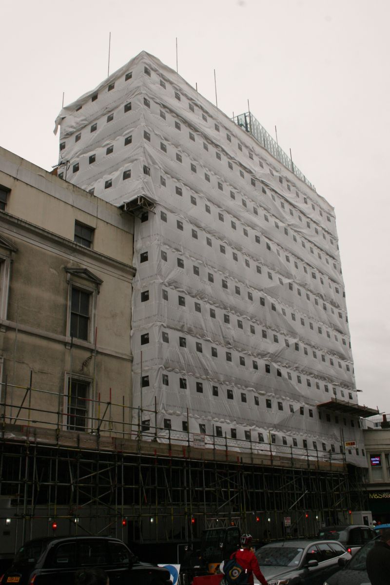 TRAD Scaffolding Aldermans House London