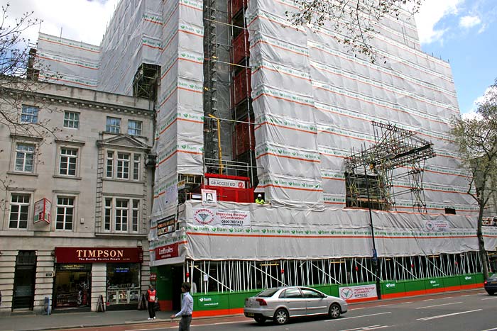 TRAD Scaffolding Africa House London