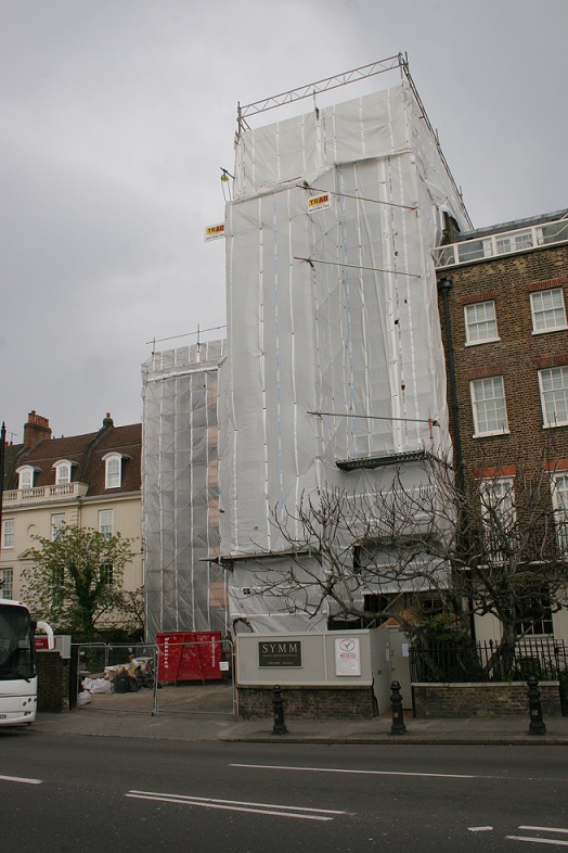 TRAD Scaffolding Cheyne Walk London