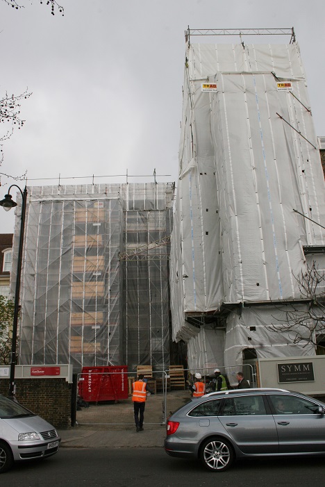 TRAD Scaffolding Cheyne Walk London