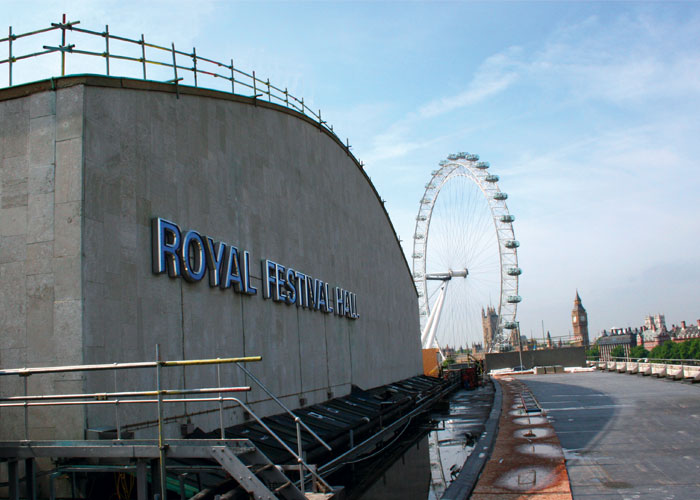 TRAD Scaffolding London Royal Festival Hall