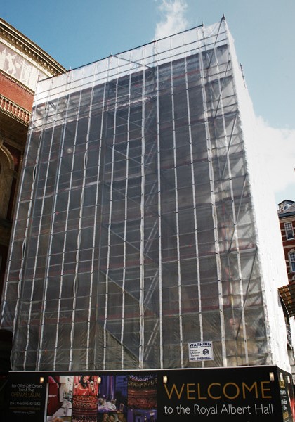 TRAD Scaffolding Royal Albert Hall London