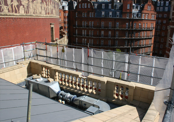 TRAD Scaffolding Royal Albert Hall London