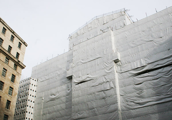 TRAD Scaffolding Bush House London