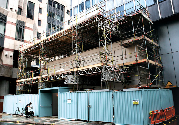 TRAD Scaffolding City Tower London