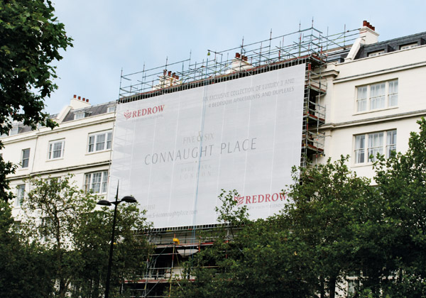 TRAD Scaffolding Connaught Place London