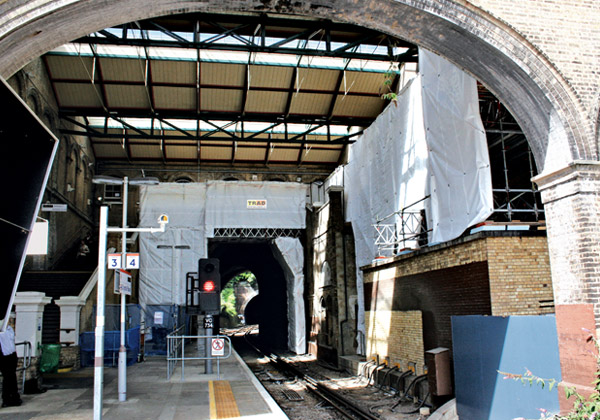 TRAD Scaffolding Crystal Palace Station London