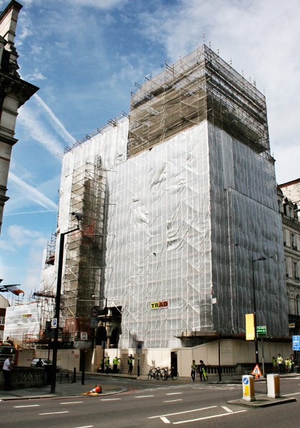 TRAD Scaffolding Grosvenor Place London