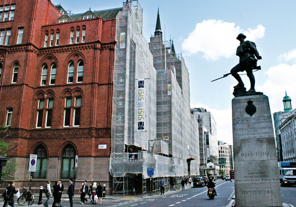 TRAD Scaffolding Holborn Bars London