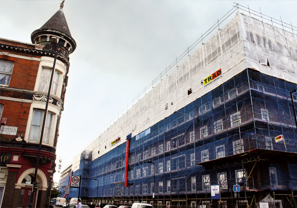 TRAD Scaffolding Nisbet House London