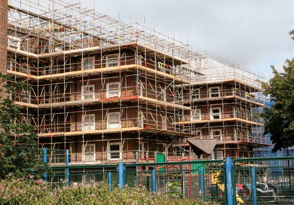 TRAD Scaffolding Nisbet House London