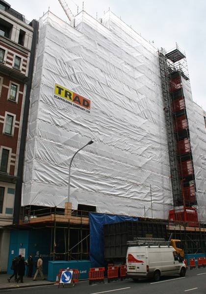 TRAD Scaffolding Victoria Street London