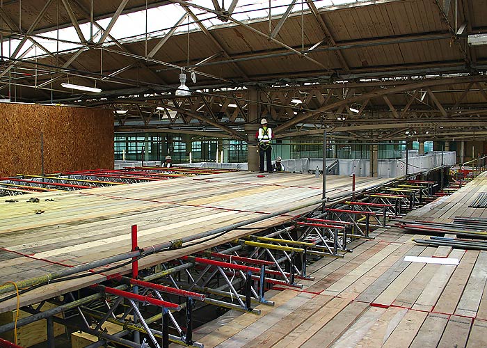 TRAD Scaffolding London Spitafields Market