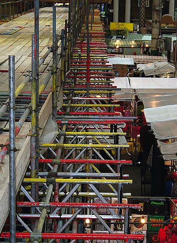 TRAD Scaffolding London Spitafields Market