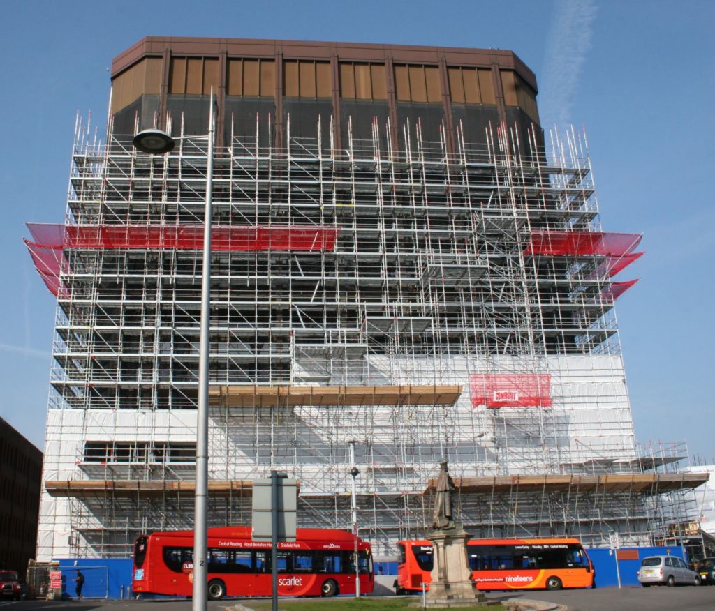 TRAD Scaffolding Thames Tower London